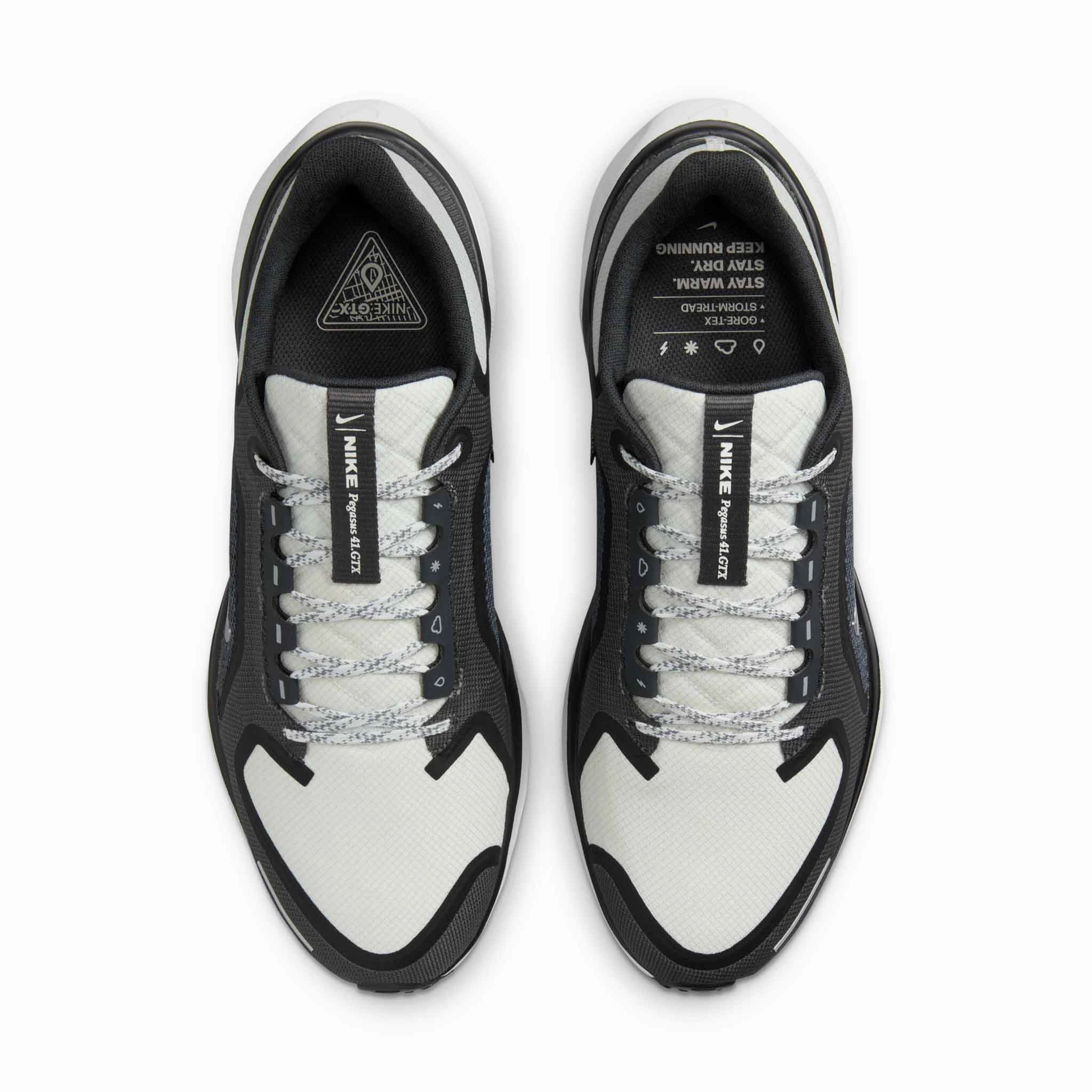 Nike | Men's Pegasus 41 GORE-TEX Road Running Shoes - Black/Summit White-Anthracite-Iron Grey Asics Running Shoes Sizing