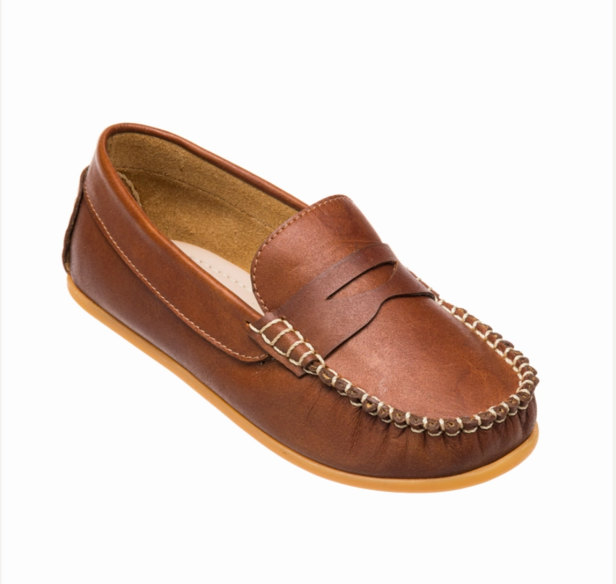 1953 Loafers Alex Driver in Natural