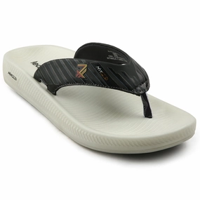 Leap7x Grey Casual Flip Flop For Men NITWALK-1 By Liberty Hurley Slides