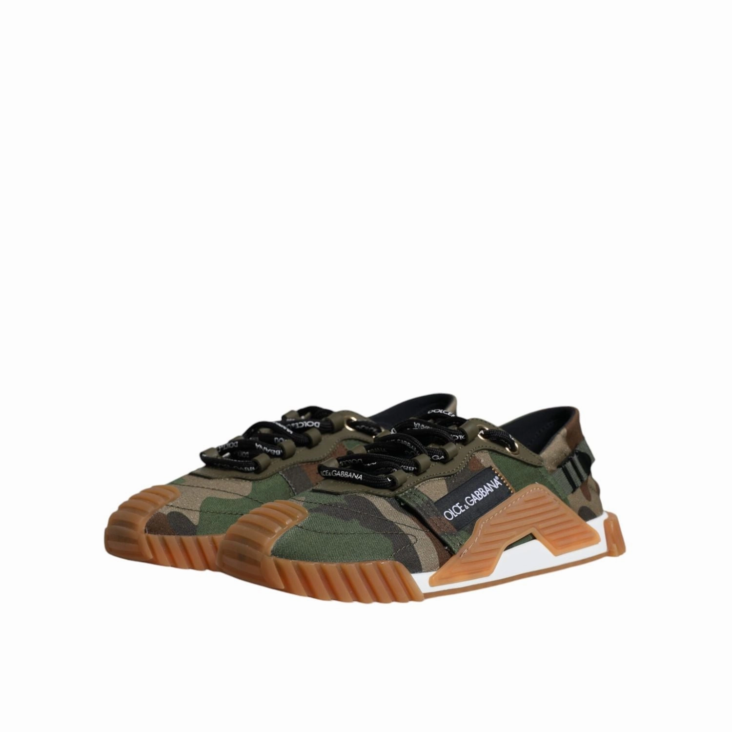 Dolce & Gabbana Multicolor NS1 Low Top Men Sneakers Shoes Olympia Sneakers