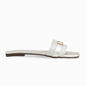 Shih Tzu Slippers Silver Casual Slipper CL2020