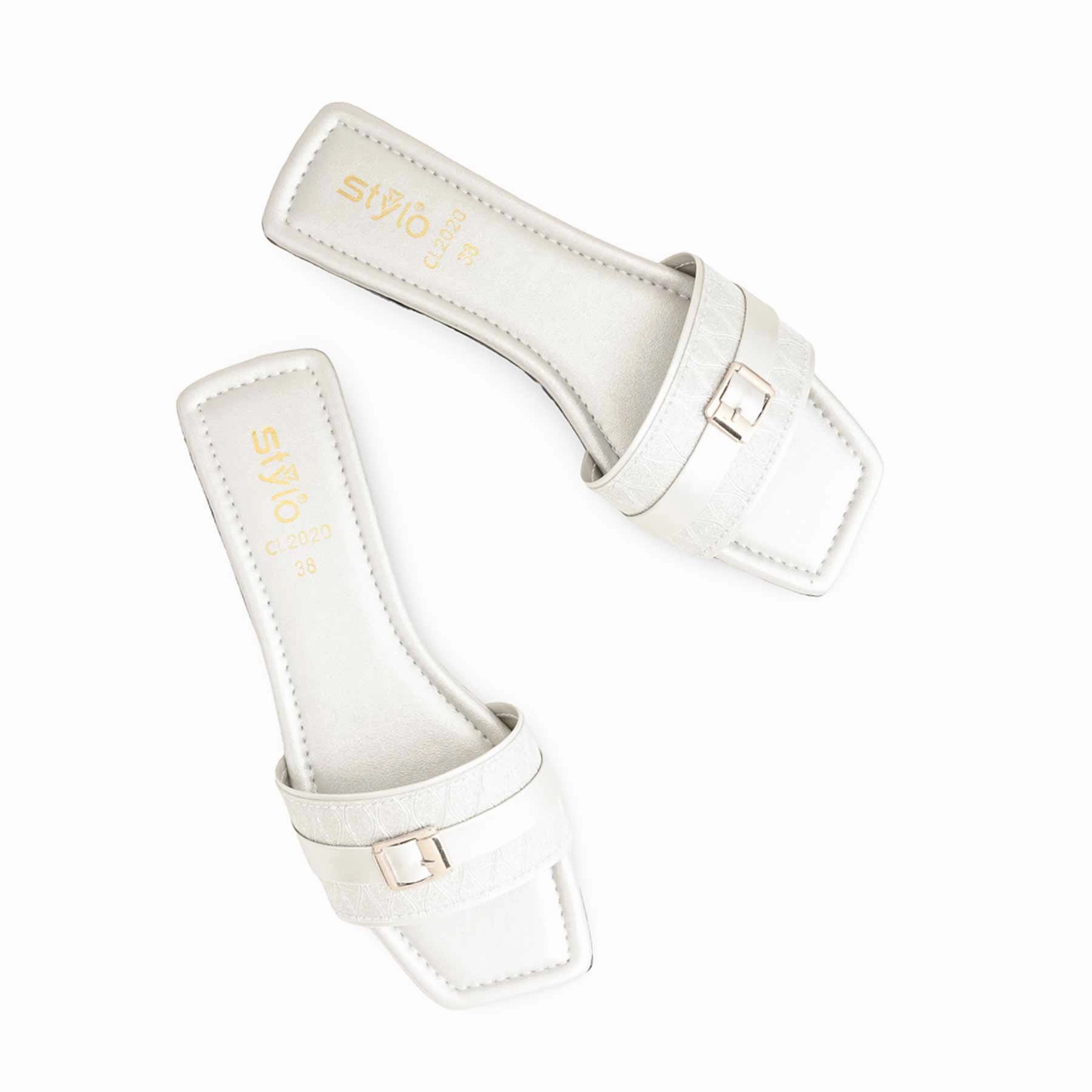 Silver Casual Slipper CL2020 Bathing Ape Slippers