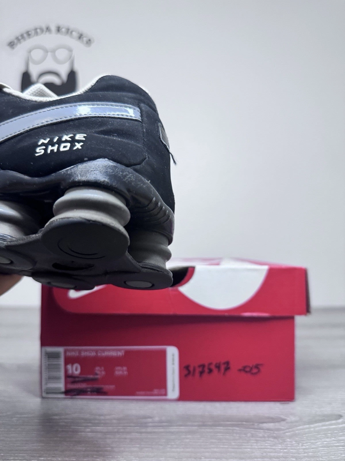 Size 10 - Nike Shox Deliver 317547-015 Black Grey Running Shoes Sneaker Rare Asics Shoes Gel 1130 Price