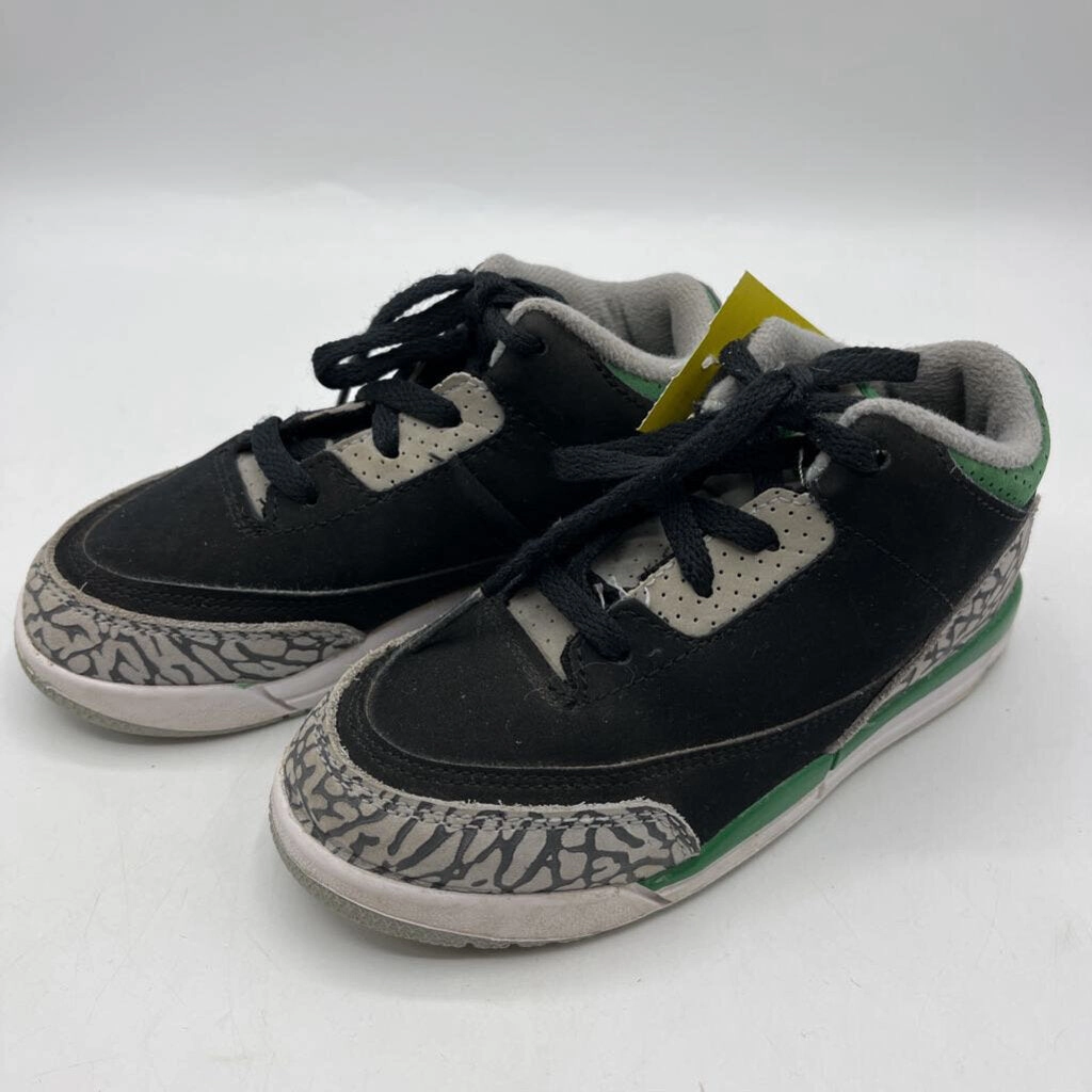 Asics Tiger Running Shoes Size 10: Nike Air Jordan 3 Retro Green White Black Lace Up Sneaker
