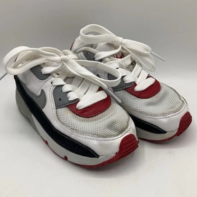 Asics Skate Shoes Australia Size 10: Nike Creme/Grey/Red Lace-Up Sneakers