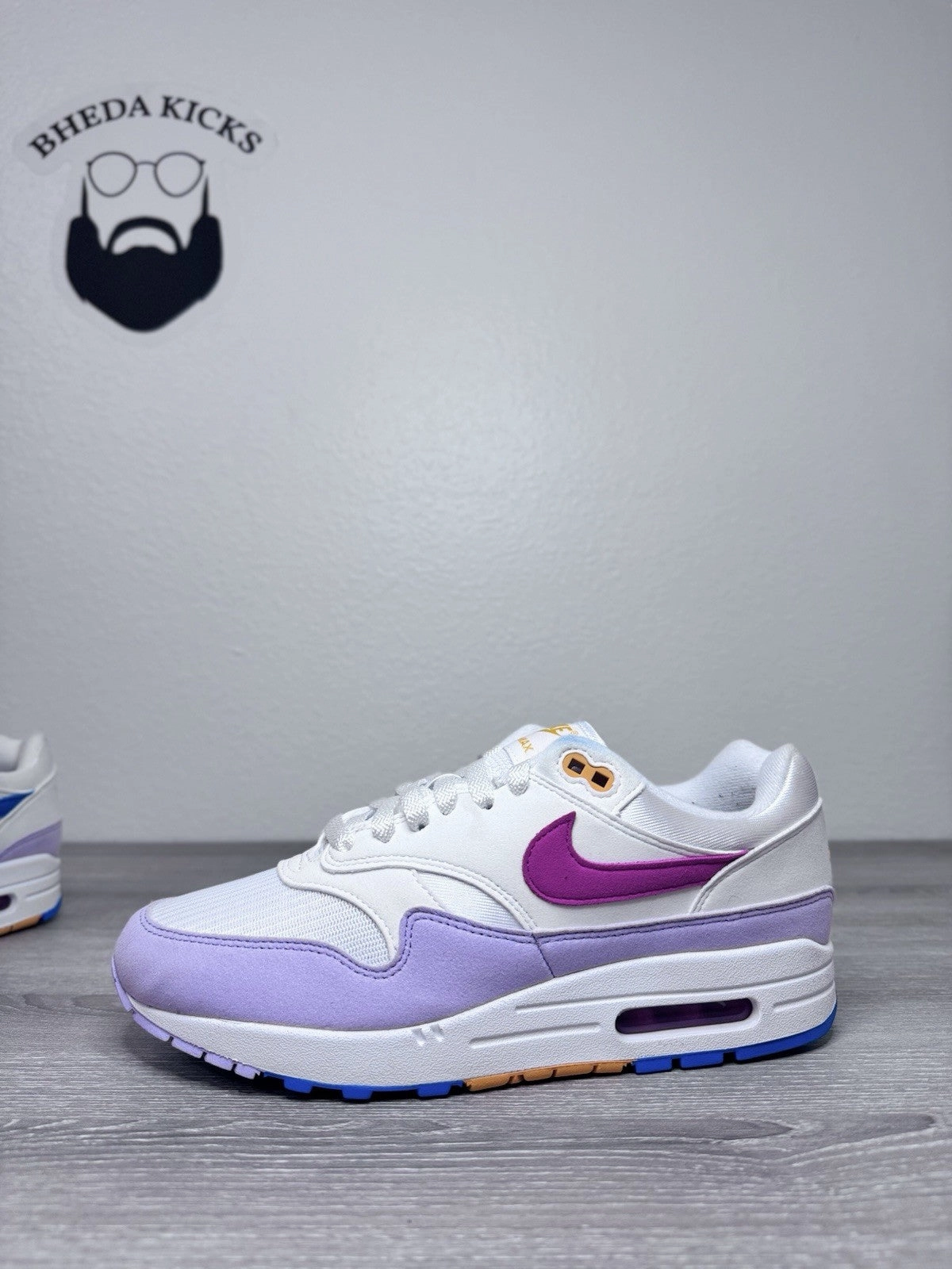 Size 10W/8.5M Nike Air Max 1 '87 Easter Multicolor Alchemy Pink Blue HF5071-100 Asics Gel Ds Trainer 20 Running Shoe