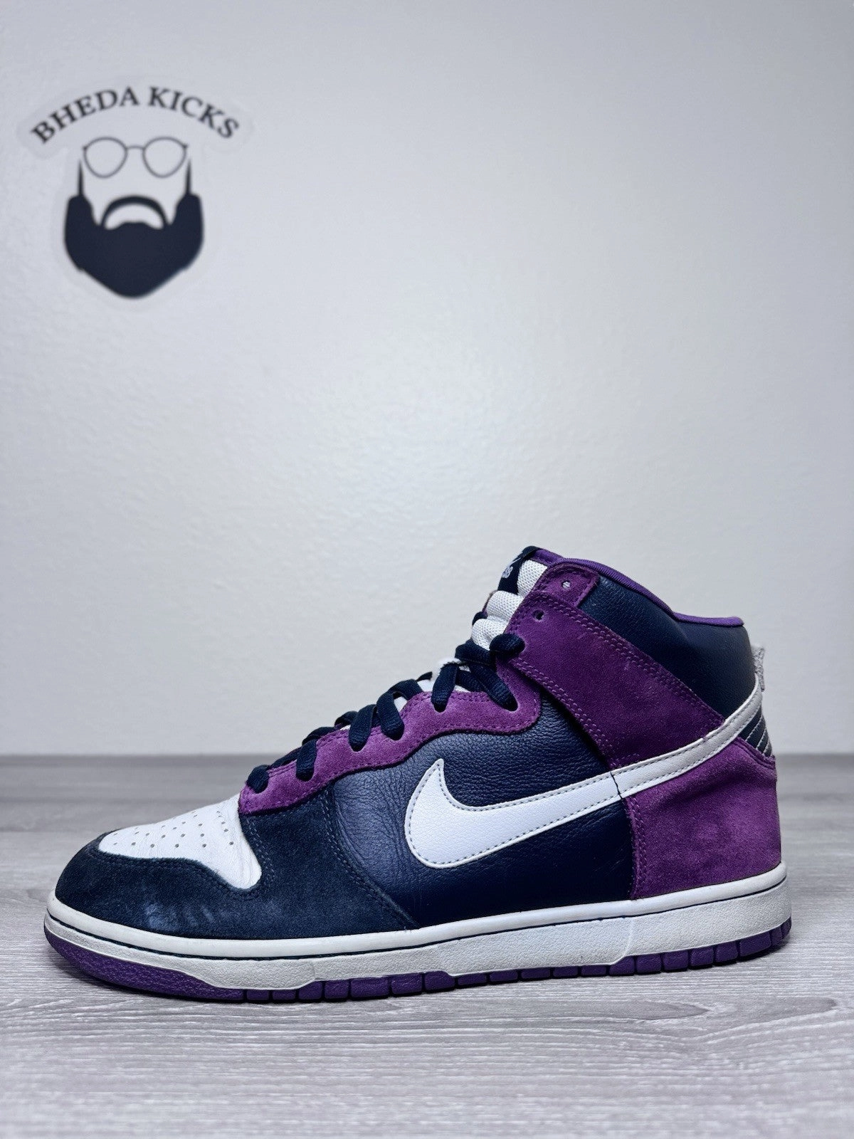 Asic Tennis Shoes On Sale Size 11.5 - Nike Dunk High Pro SB Un-Heavens Gate 305050-401 Purple Black Grey
