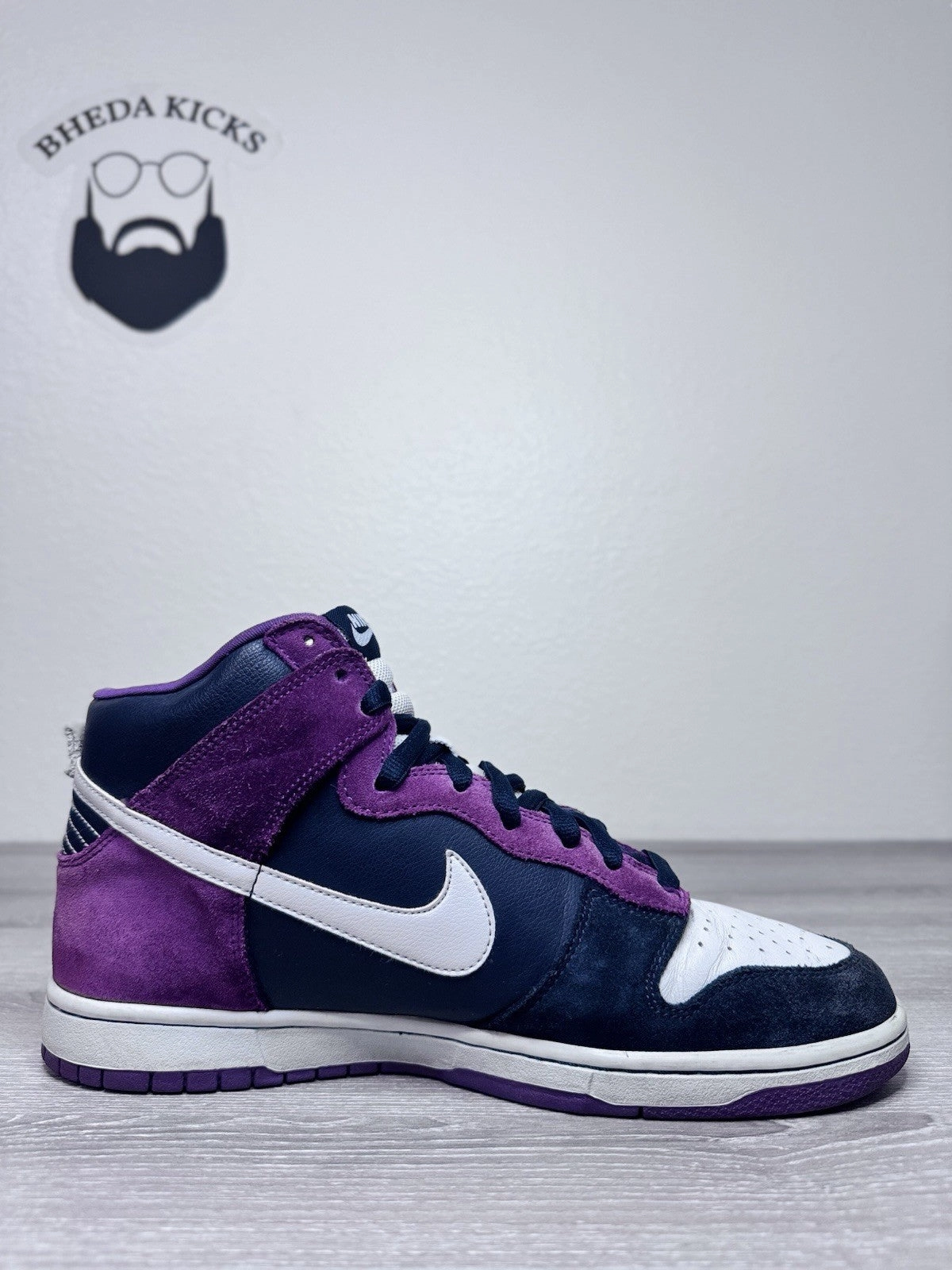 Lightest Asics Tennis Shoe Size 11.5 - Nike Dunk High Pro SB Un-Heavens Gate 305050-401 Purple Black Grey
