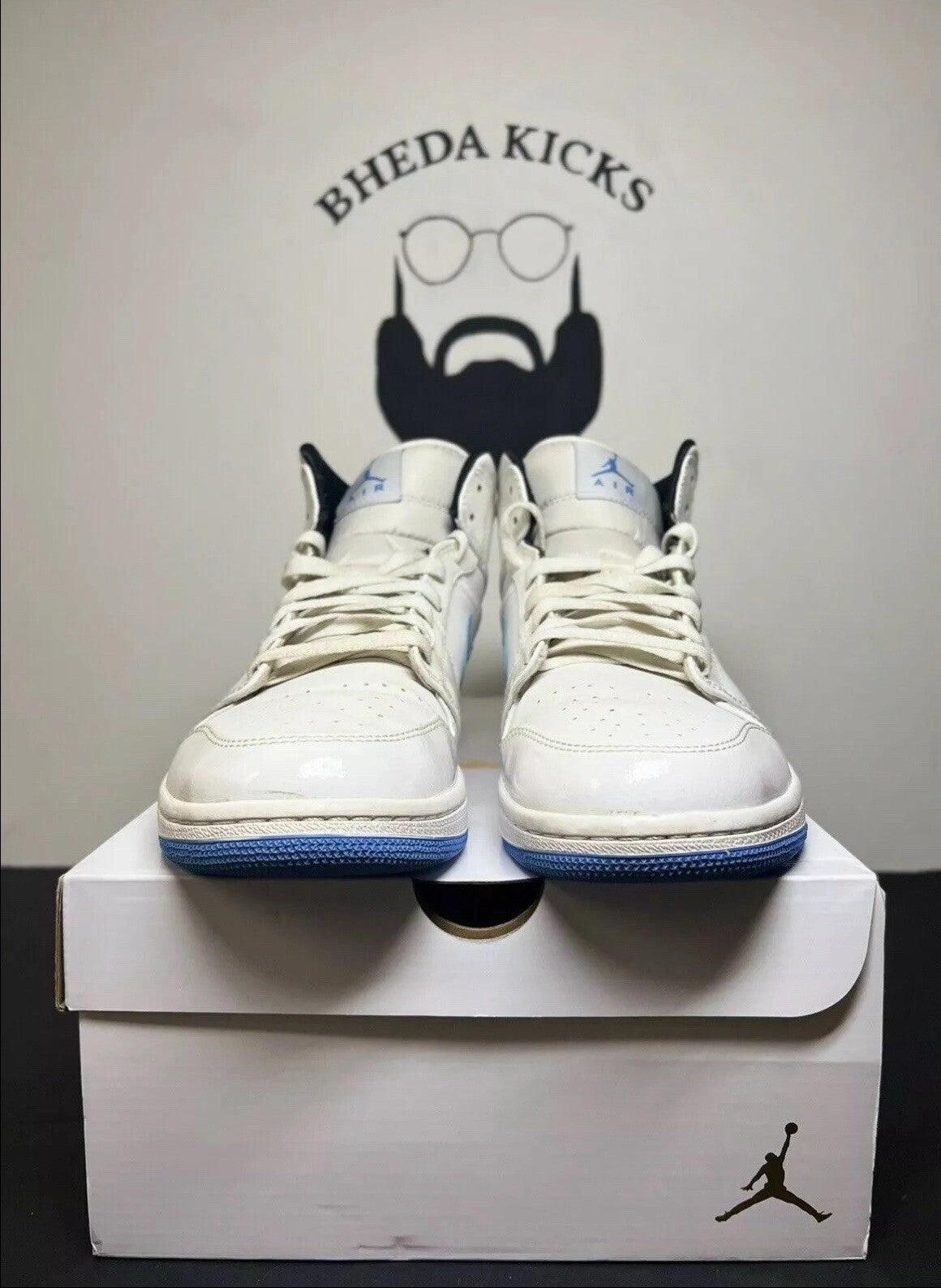 Size 11 - Men's Nike Air Jordan 1 Retro Legend Blue 554724-127 2014 Asics Gel Excite Shoes