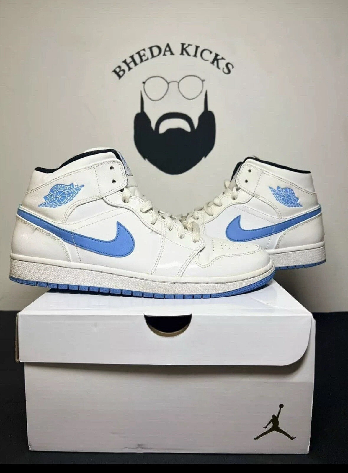 Court Shoes Asics Size 11 - Men's Nike Air Jordan 1 Retro Legend Blue 554724-127 2014