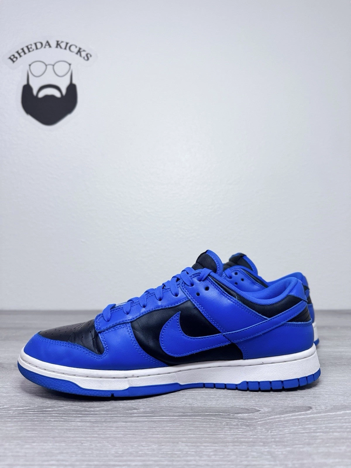 Asics Gel Nimbus 17 Shoe Size 12 - Nike Dunk Low Hyper Cobalt DD1391-001 Duke Black Blue Preowned