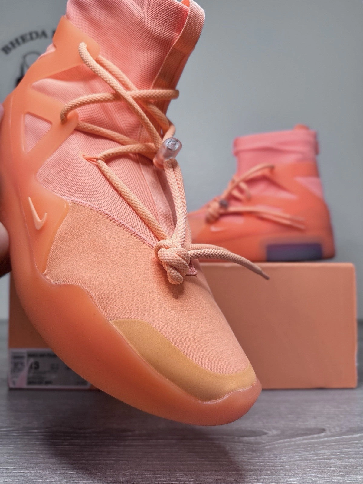 Size 13 - Nike Air Fear of God 1 Orange Pulse AR4237-800 Mens 2019 Asics Shoes Cheap Price