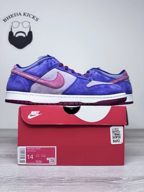 Size 14 - Nike Dunk Low Retro Vol.1 SP Plum CU1726-500 Worn Once Shoes For Flat Feet Asics