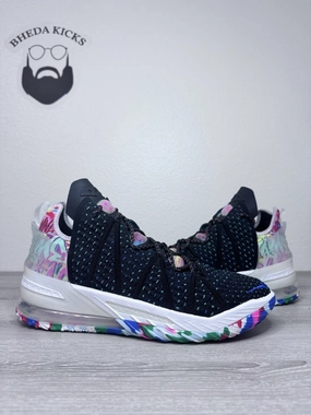 Asics Gel Vanisher Running Shoes Size 14 - Nike LeBron 18 James Gang Multicolor Basketball Shoes CQ9283-002 Mens