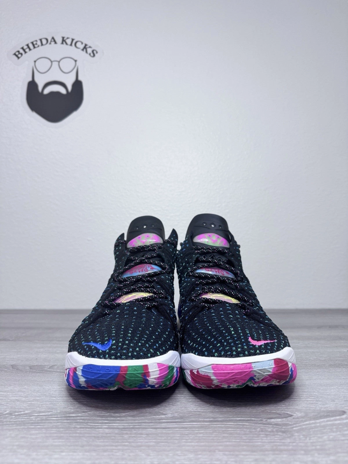 Asics Shoes Midnight Size 14 - Nike LeBron 18 James Gang Multicolor Basketball Shoes CQ9283-002 Mens