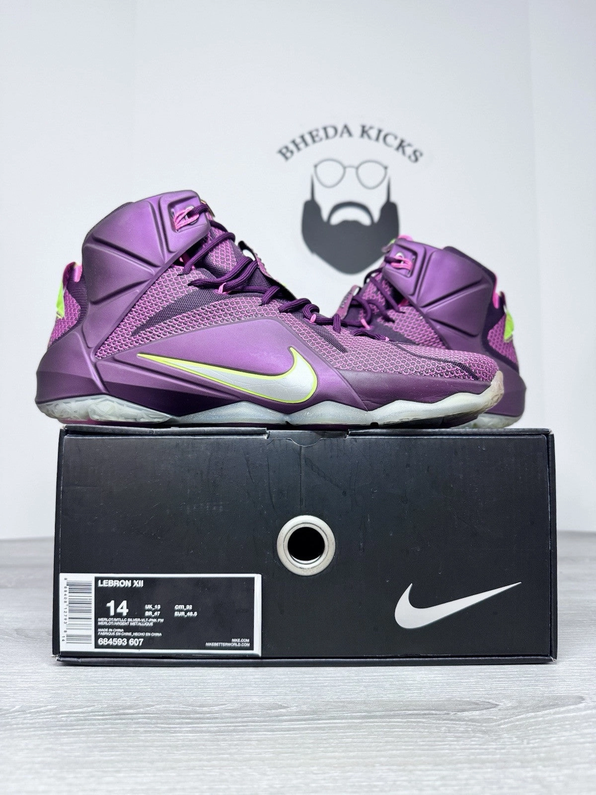 Size 14 - Nike Lebron James XII 684593-607 Double Helix Men's Basketball Shoes Asics Gel Excite 6 Running Shoes