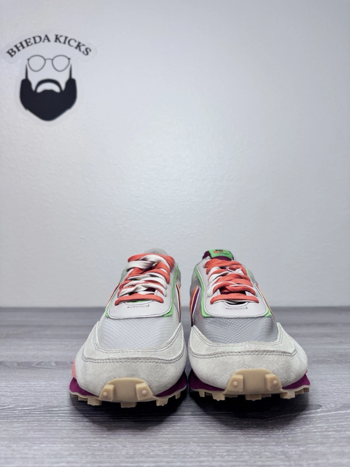 Asics High Mileage Running Shoe Size 15 - DH1347-100 Nike LD Waffle Sacai Clot Kiss of Death Net Orange Blaze