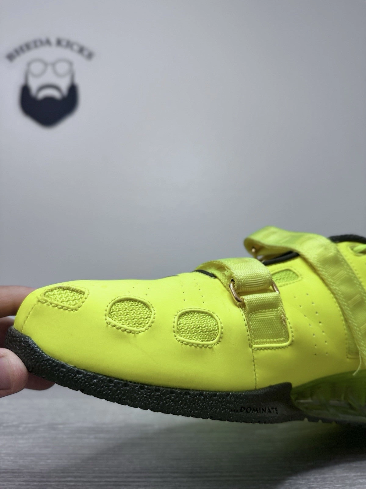 Size 15- Nike Romaleos 2 Volt 476927-700 Preowned Authentic Rare Shoes Asics Patriot 11 Running Shoes