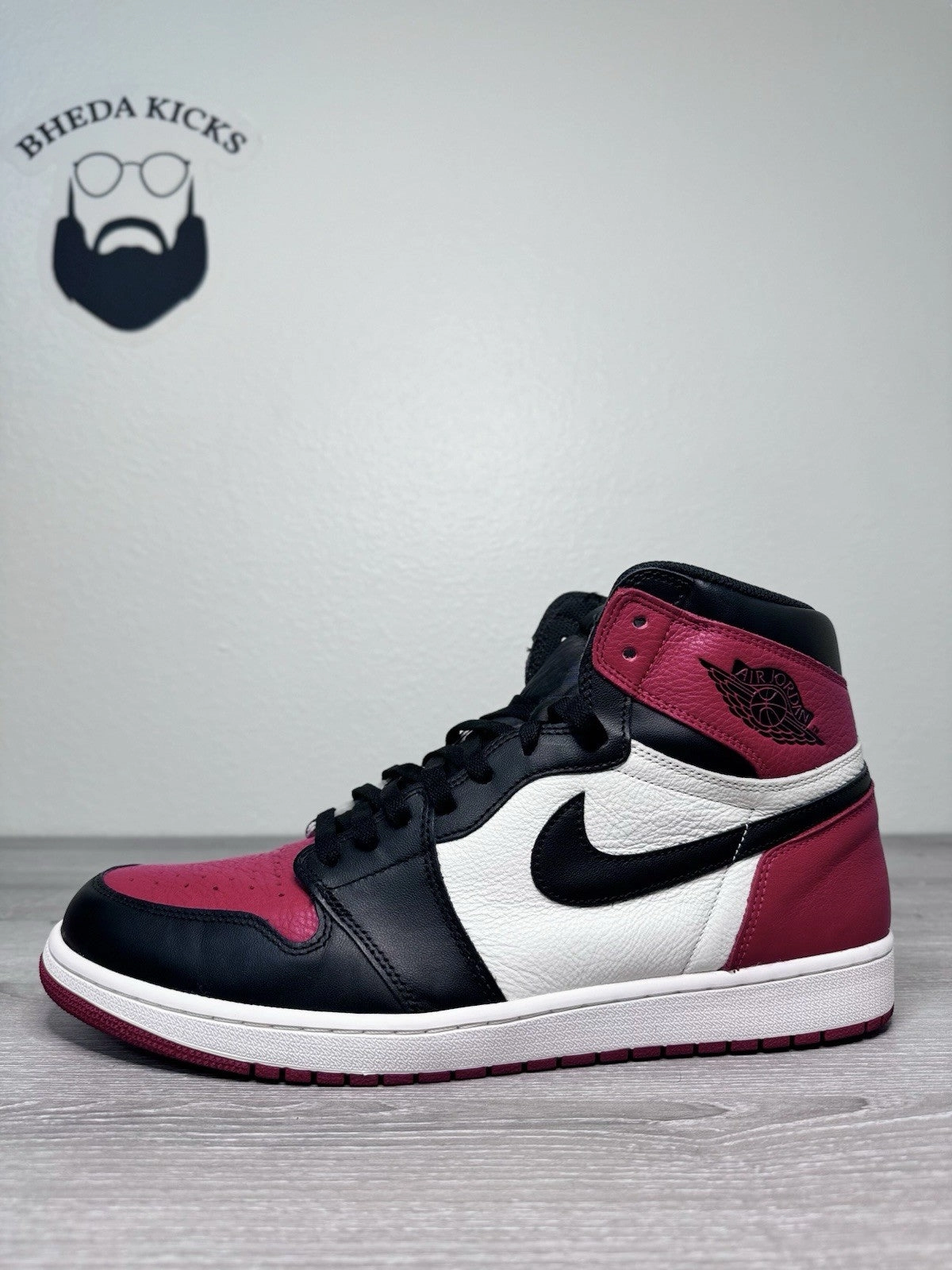 Asics Gel Road Running Shoes Size 16 - Nike Air Jordan 1 High OG Bred Toe Black Red 555088-610 Preowned