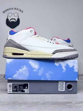 Size 17 - Nike Air Jordan 3 Retro Seoul 2.0 Men's IB1482-100 Brand New Asics Court Ff Novak Shoes