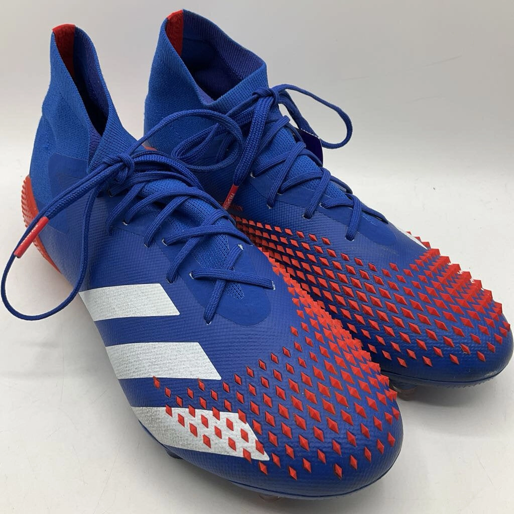 Size 6.5Y: Adidas Blue/Orange Lace-Up Soccer Cleats Adidas Nmd R1 Shoes