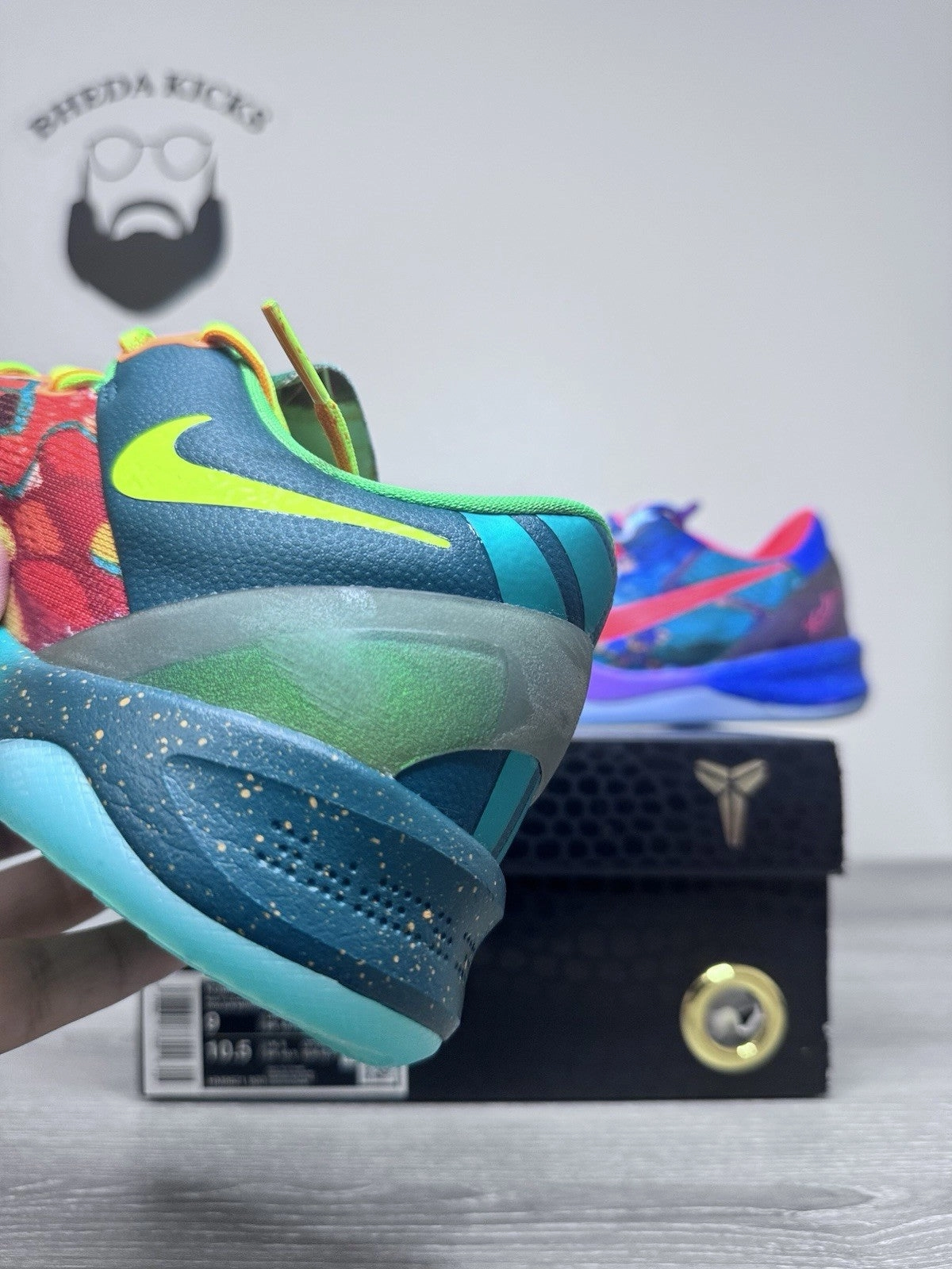 Asics Gel-quantum 360 Cm Running Shoes Size 9 - Nike Kobe 8 Protro What the 2025 Mens HM9621-900 Preowned