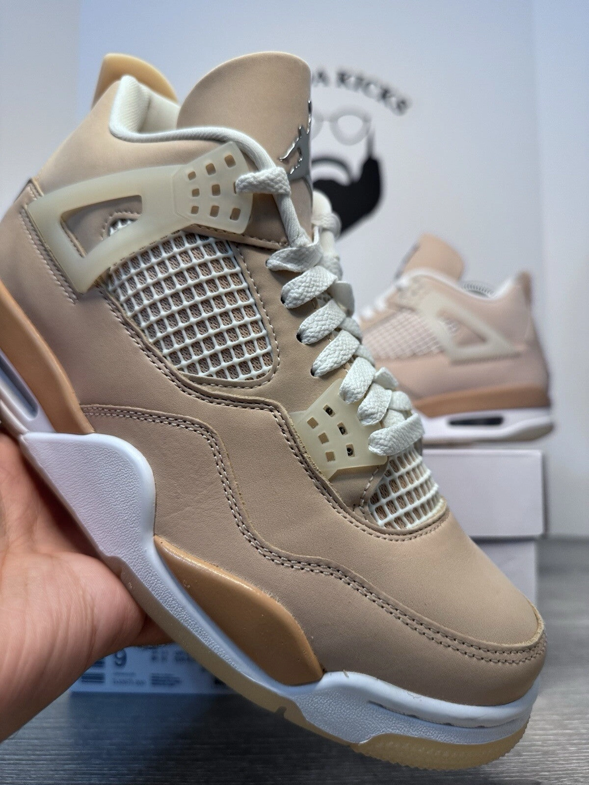 Asics Finder Tool Size 9 Womens / 7.5 Mens Nike Air Jordan Retro 4 Womens Shimmer DJ0675-200