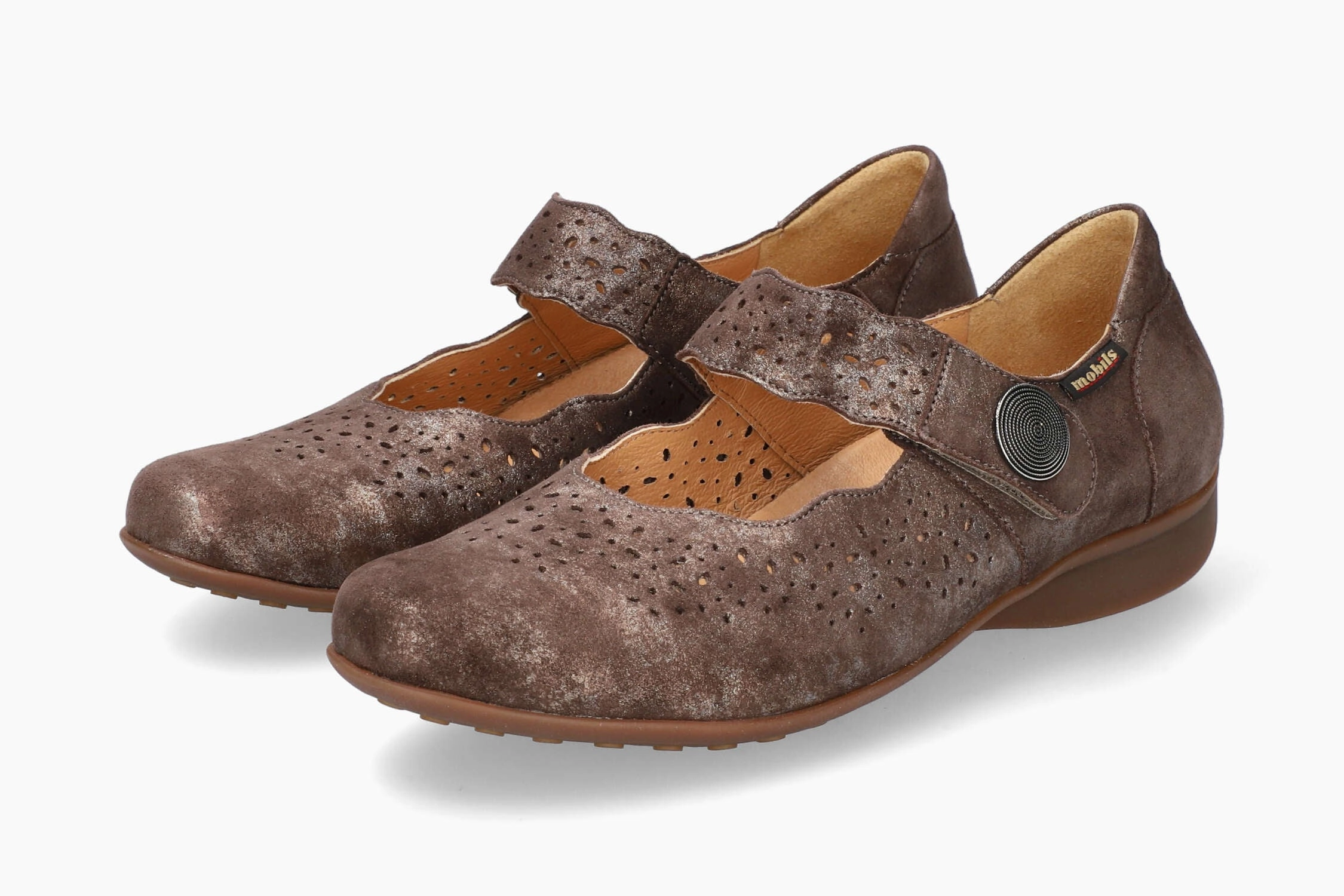 Fabienne - Walnut Best Running Shoes For Flat Feet And Bunions