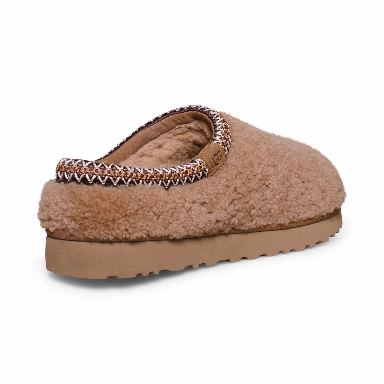 Sustainable Slippers UGG Tasman Maxi Curly Chestnut Slippers - Women's
