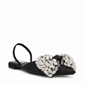 Barefoot Shoes Flats SLOANE ST. BLACK FLAT SANDALS