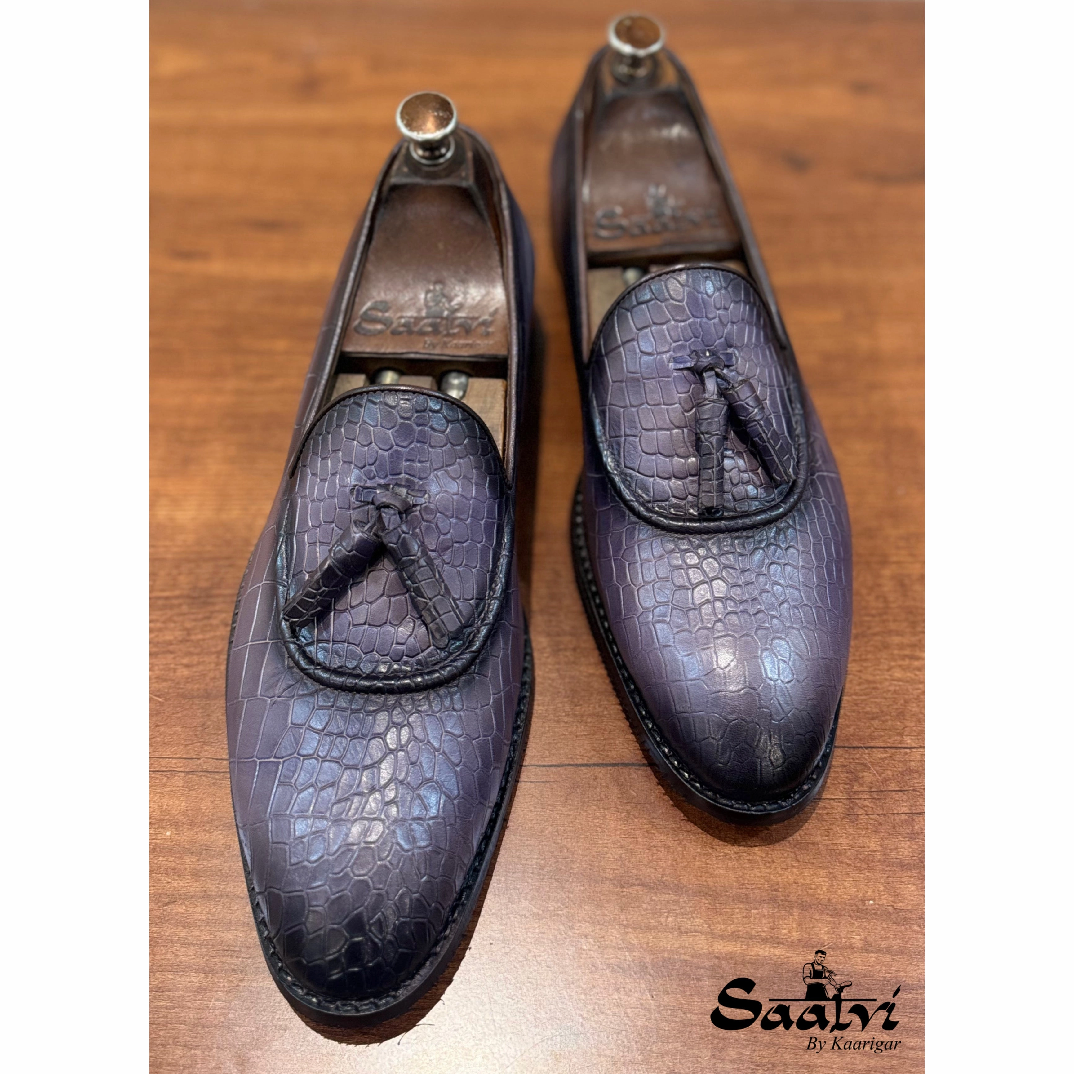 Grey Loafers With Tassels Loafers Prada