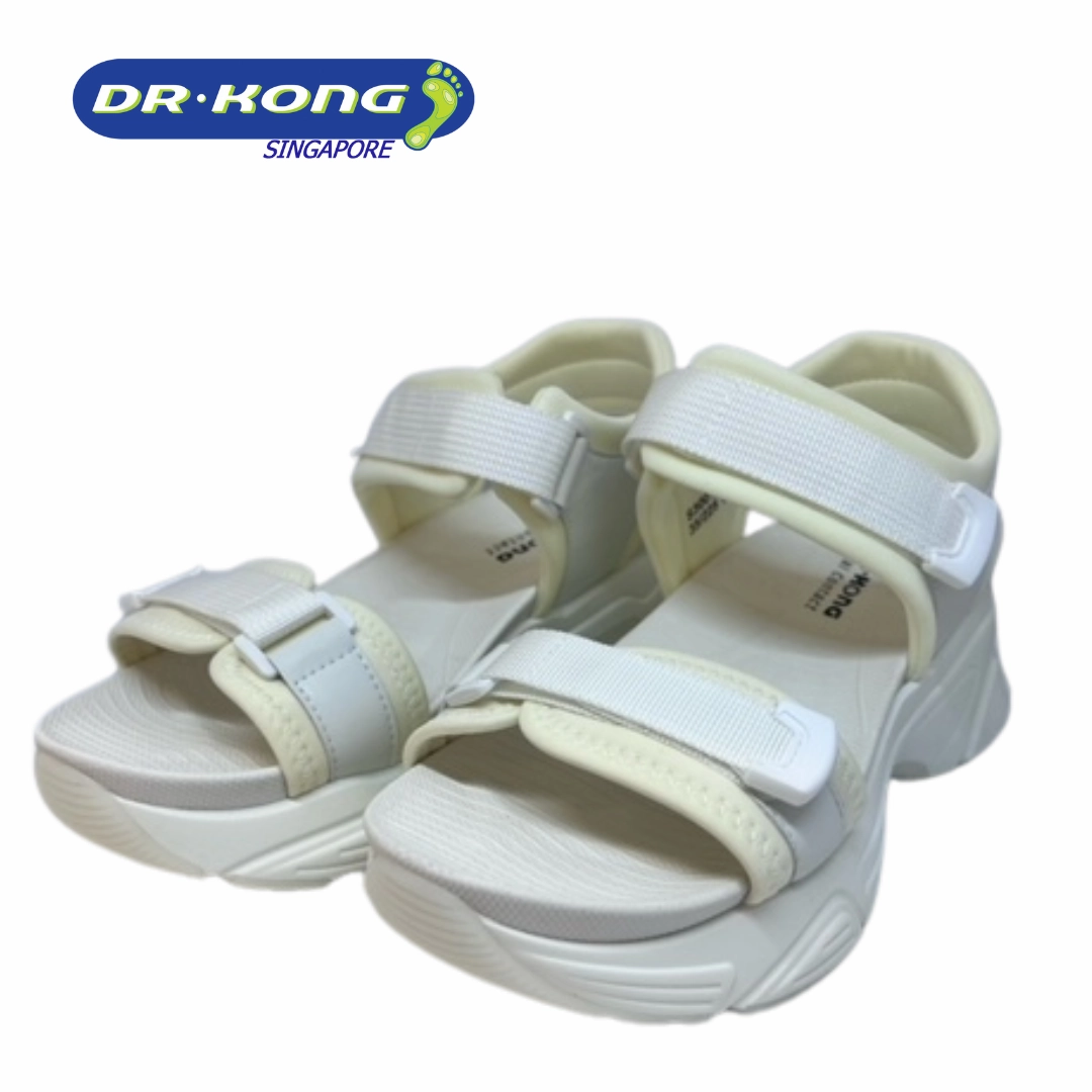 Different Types Of Sandals DR.KONG WOMEN TOTAL CONTACT SANDALS DK-S3001839-WHT