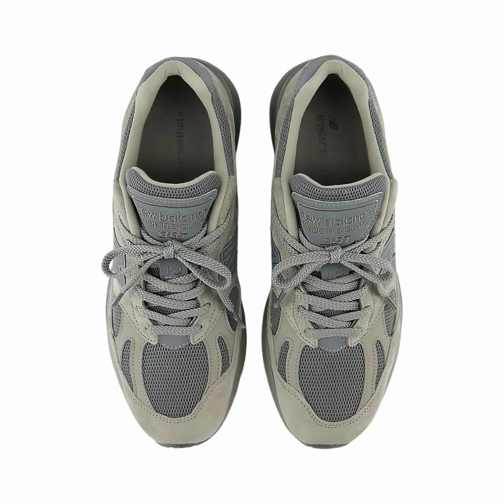 New Balance 991v2 MiUK thisisneverthat Grey New Balance Ald 550