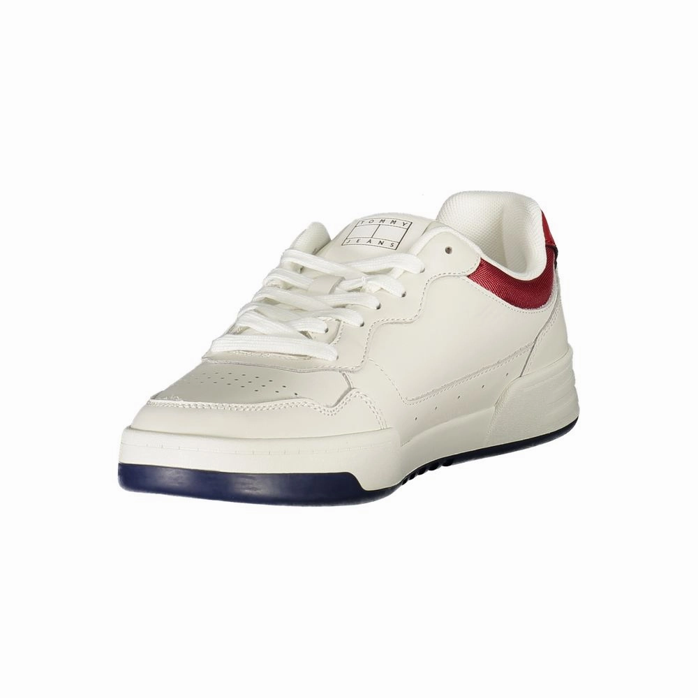 Zappos Sneakers Tommy Hilfiger White Leather Men Sneaker