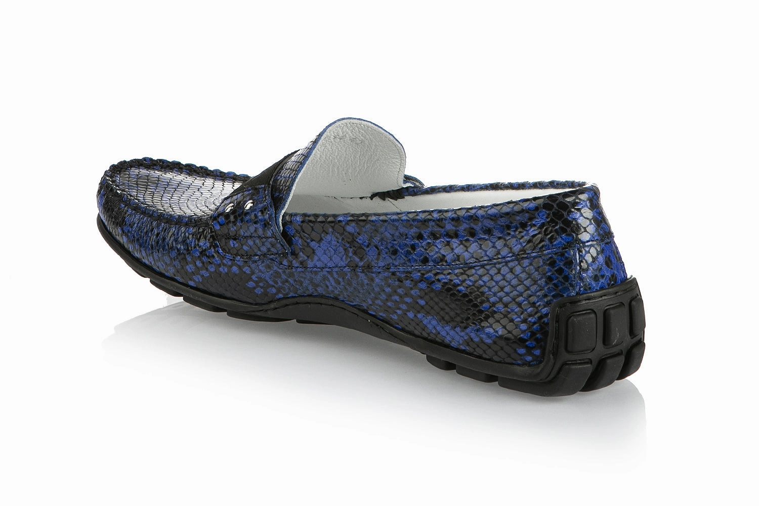 6907 Roberto Botticelli Moccasins / Blue Oxford Shoes Loafers