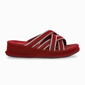 Maroon Formal Slipper PU0520 Slippers Dance