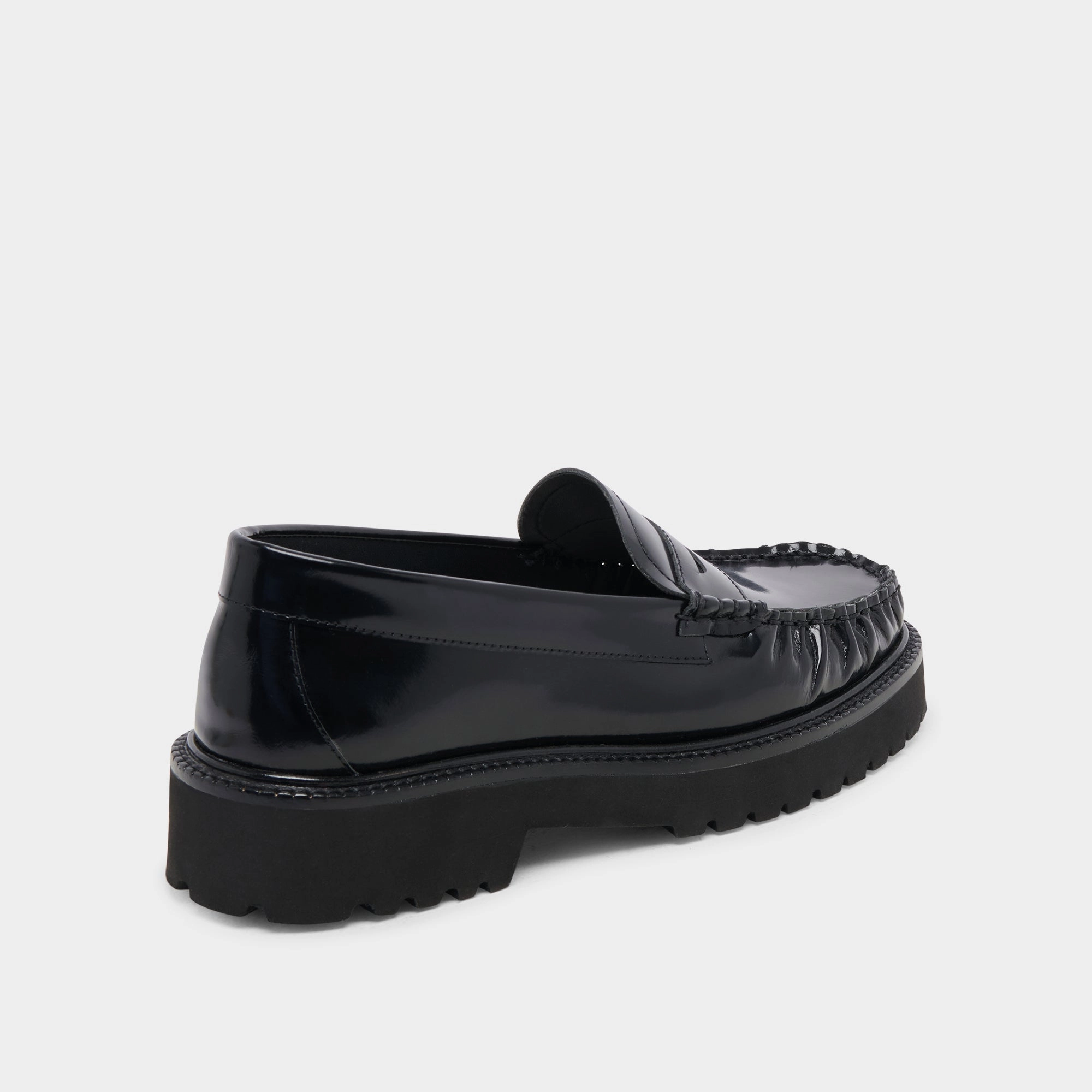 MAXWELL LOAFERS BLACK LEATHER Pink Gucci Loafers