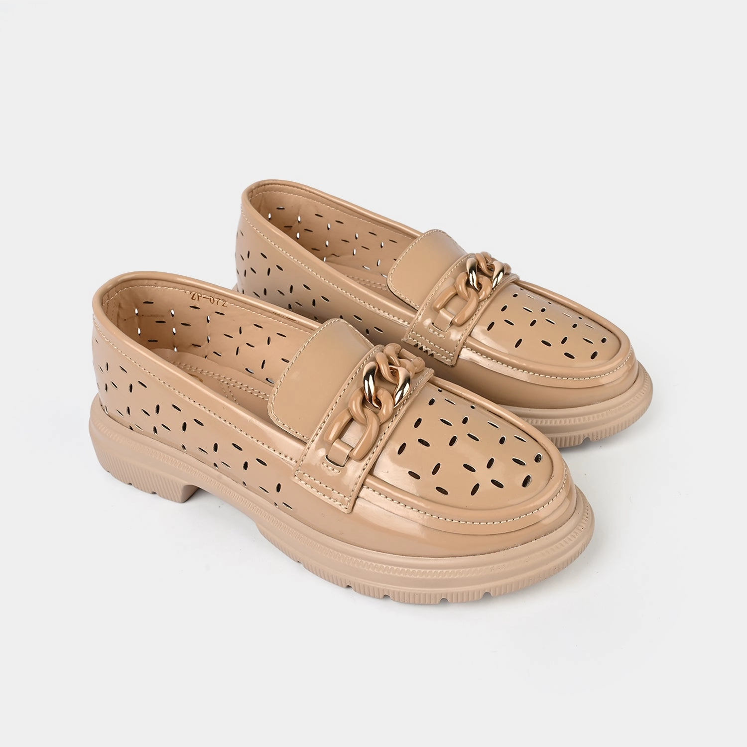 Girls Loafer ZP-072-BEIGE Penelope Chilvers Loafers
