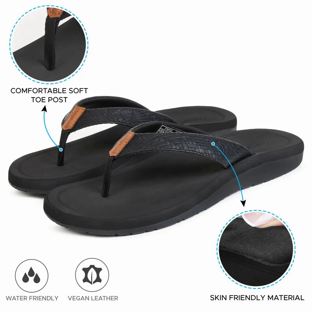 Solace Arch Support Orthotic Lightweight Cushioning Flip Flops for Women