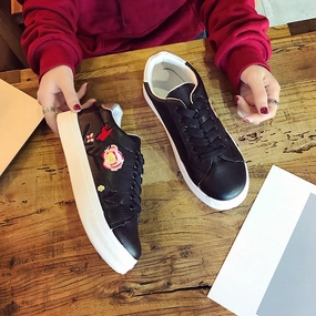 Buy Jordan Sneakers Women Sport Runn Sneakers Embroidery Flower Shoes Leisur Shoes Small White Shoes