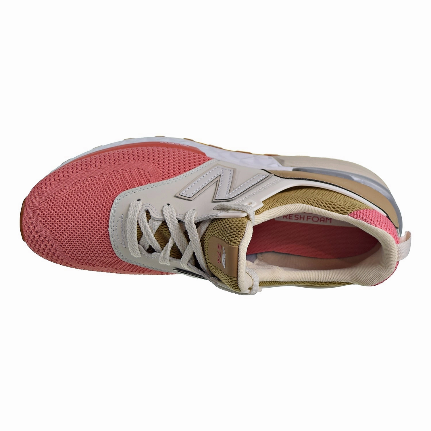 New Balance 574 Sport Men's Shoes Peach/Tan/White Sofft Casual Shoes