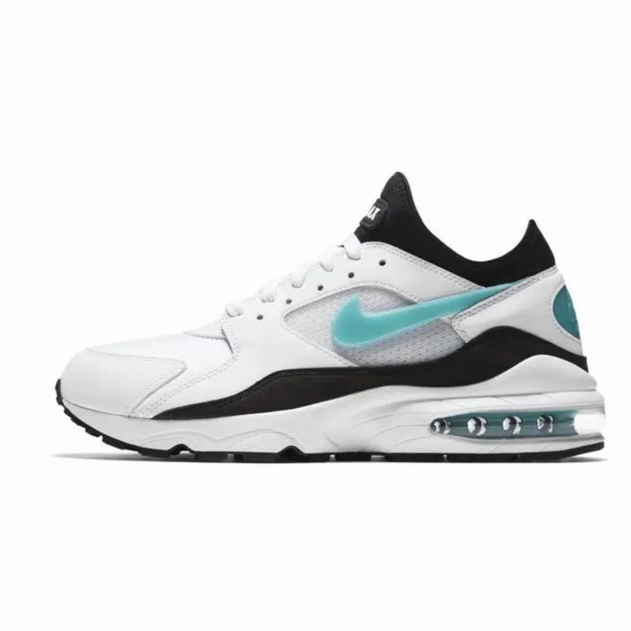 Nike Air Max 93 Menthol White Sport Turquoise Black Asics Gel Resolution 8 Shoes
