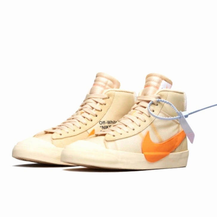 Nike x Off-WhiteBlazer Mid Hallows Eve Canvas Total Orange Best Asic Running Shoes
