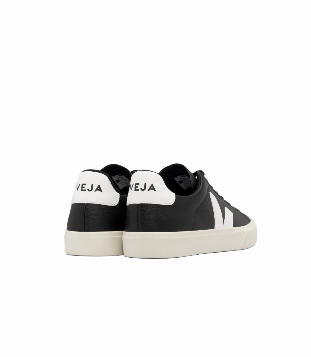 Craft Sneakers Veja Men's Campo Shoe, Leather E.V.A. Black/White