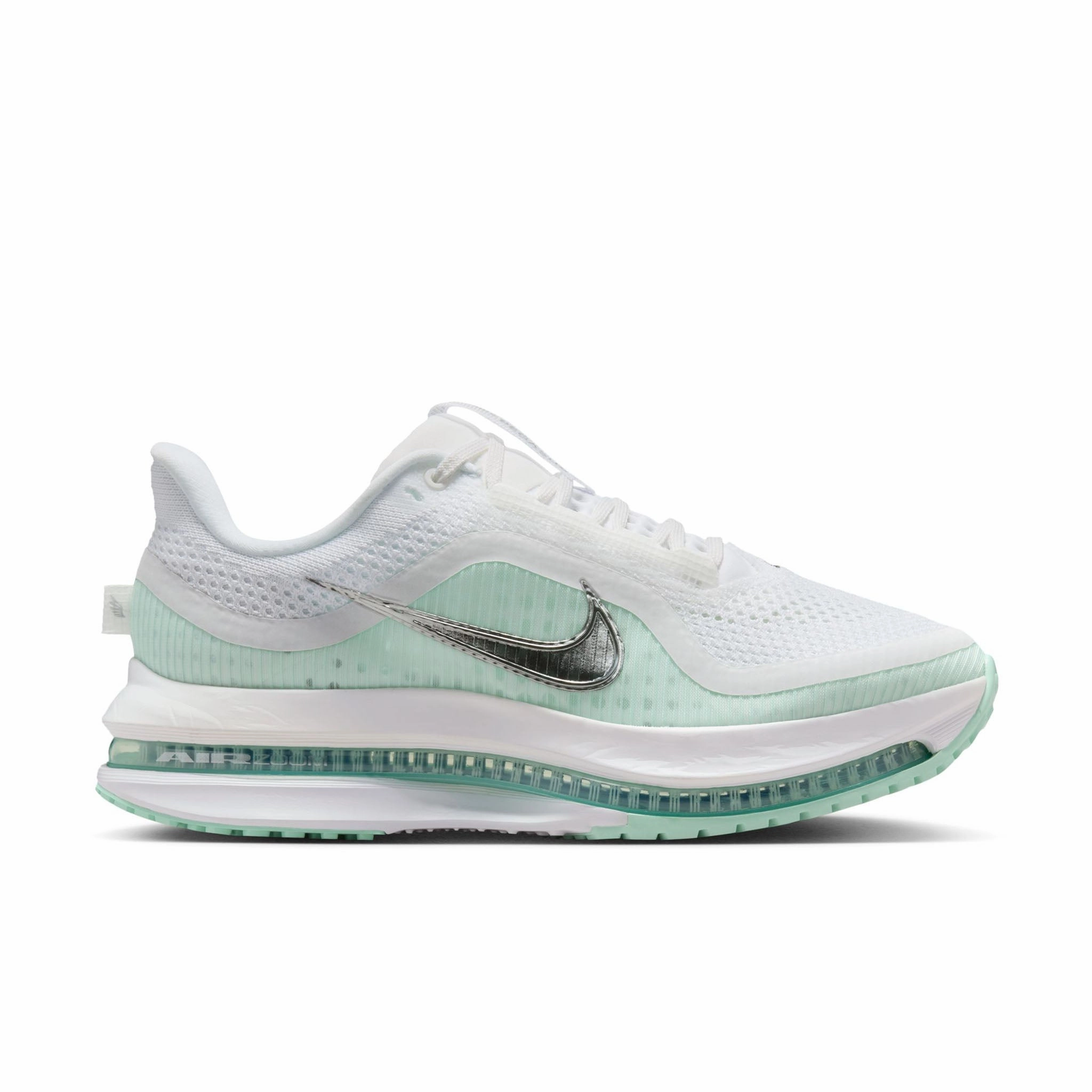 Nike | Women's Pegasus Premium Road Running Shoes - White/Metallic Silver-Mint Foam-Cannon Asics Gel Tennis Court Shoes