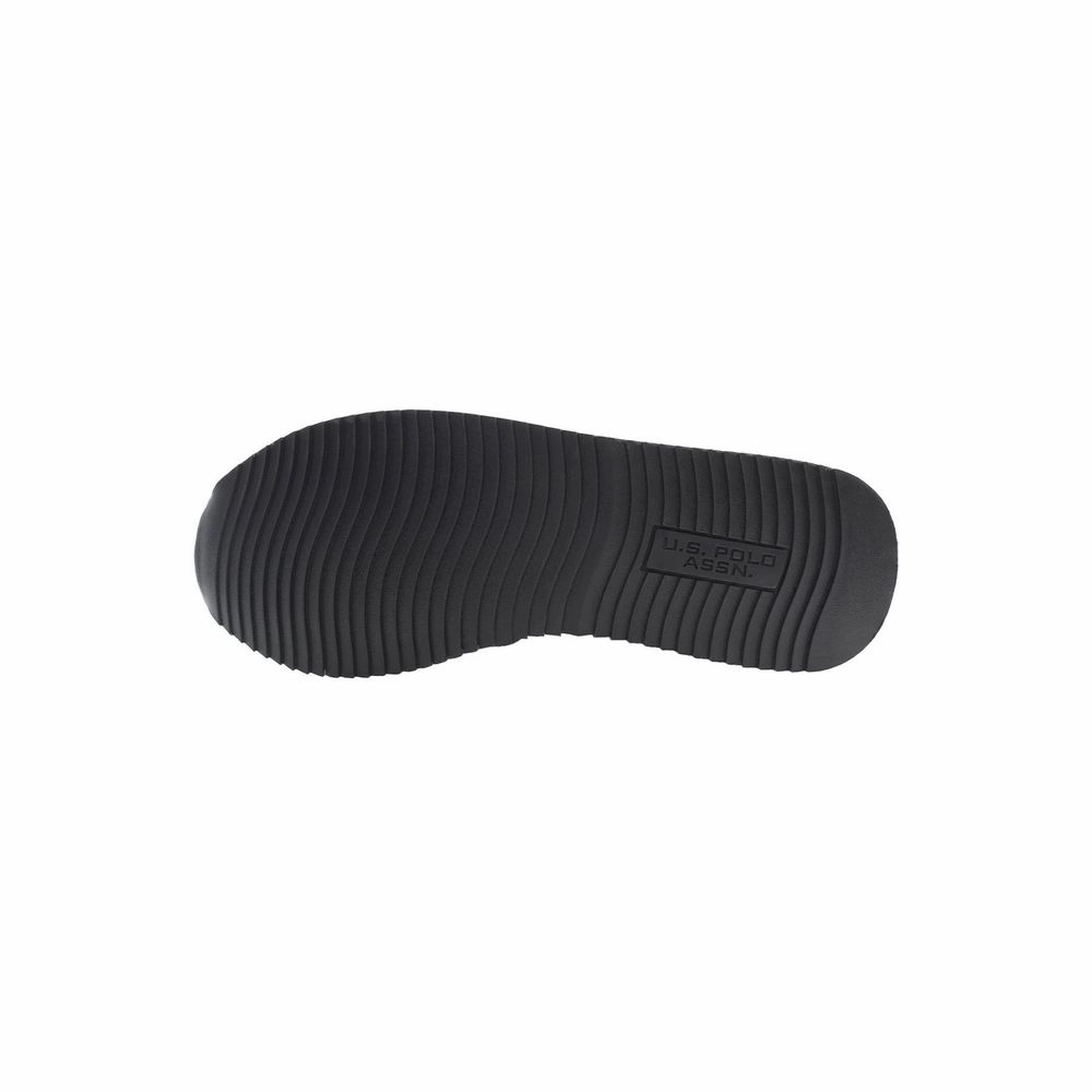 U.S. POLO ASSN. Black Polyester Men Sneaker Wynn Casual Shoes