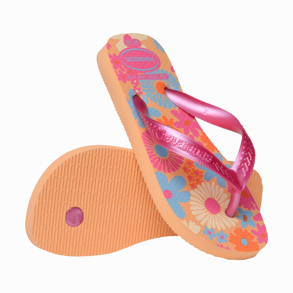 Wedding Reception Flip Flops Kids Flores Flip Flops