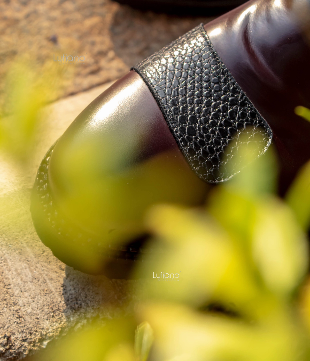 Patnoflex Loafers 230 - Lufiano Slip On: Burgundy