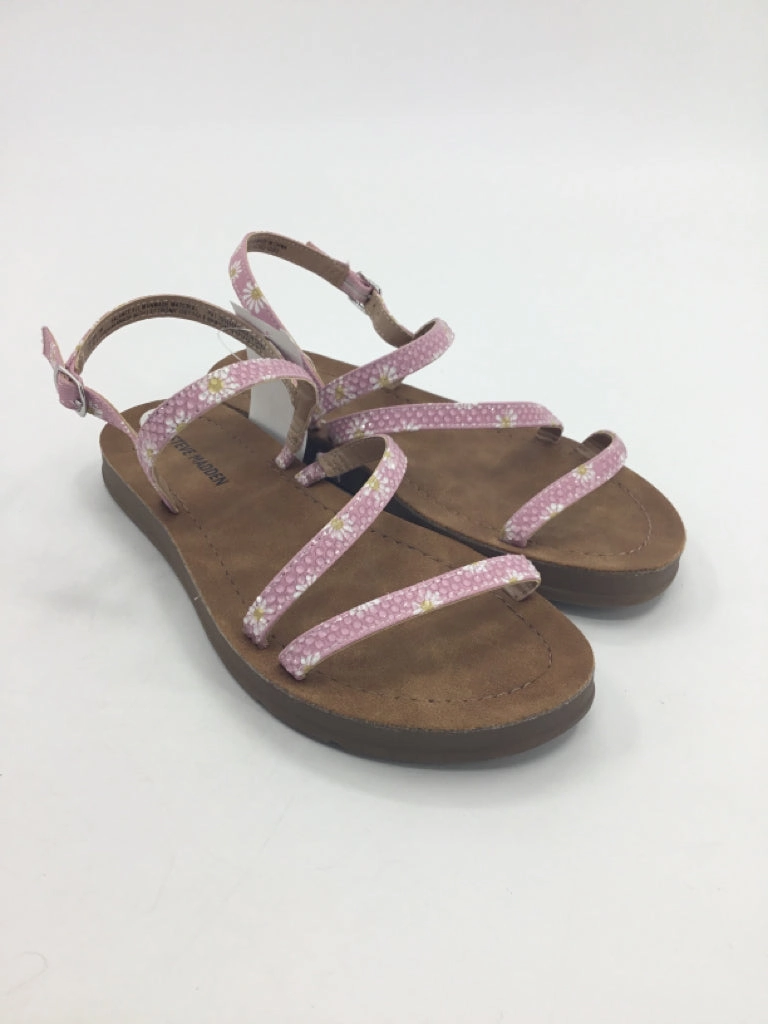 Steve Madden Child Size 3 Youth Pink Sandals/Flip Flops Vionic Wave Flip Flops