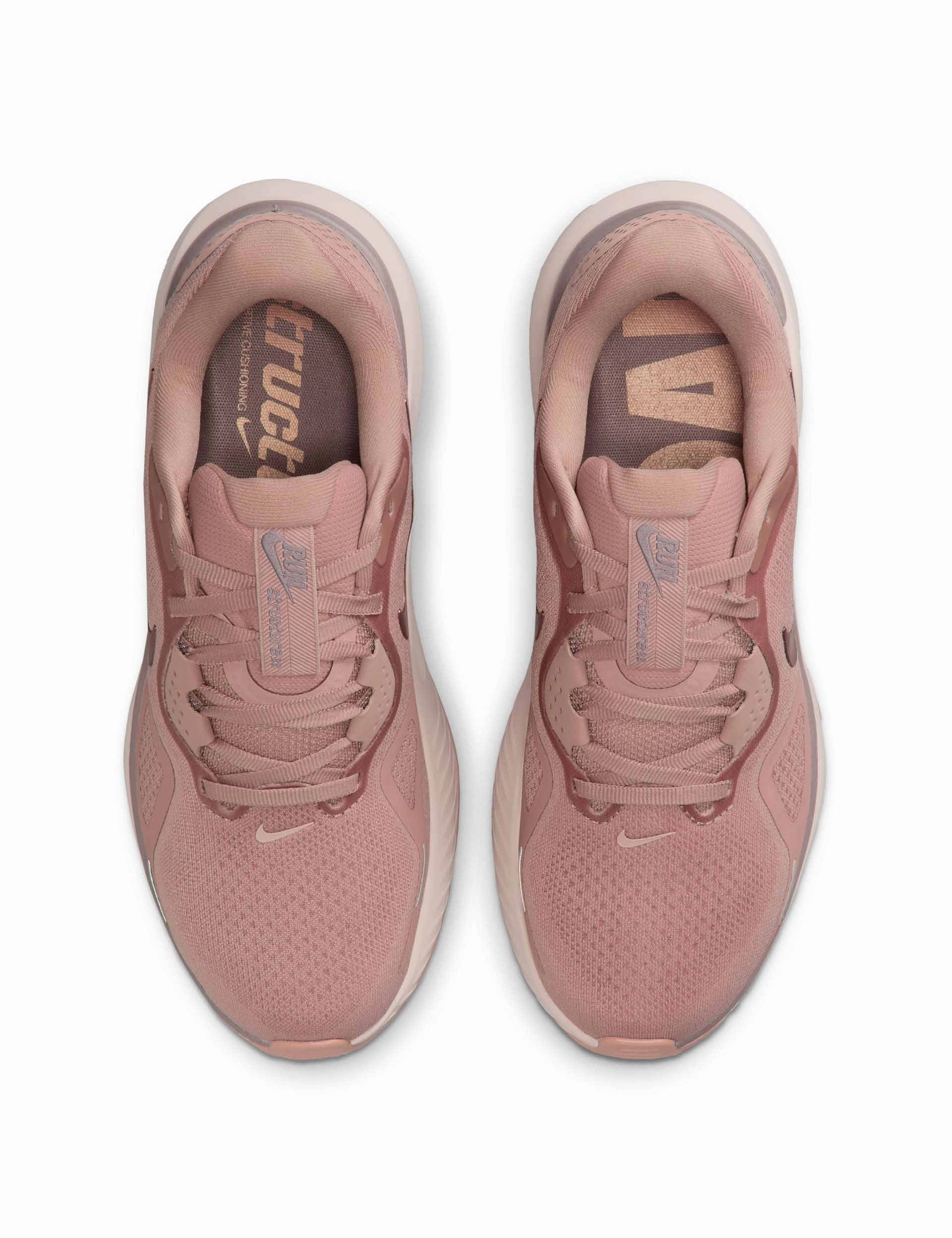 Reviews Of Asics Running Shoes Structure 26 Shoes - Particle Pink/Metallic Rose Gold/Taupe Grey